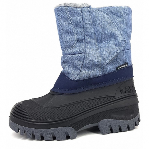 Spirale Stiefel in black/ blue