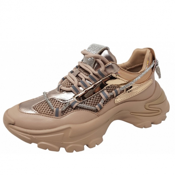 Steve Madden Miracks Sneaker in blush multi