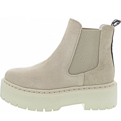 Steve Madden Veerly Chelsea Boot in beige Suede Steve Madden Veerly Chelsea Boot in beige Suede