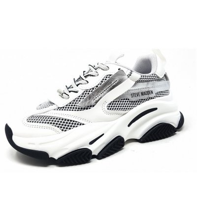 Steve Madden Possession Sneaker in silber