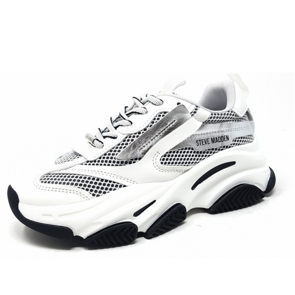 Steve Madden Possession Sneaker in silber