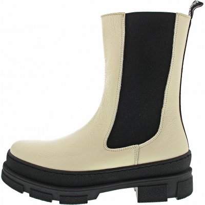 Steve Madden Filina Chelsea Boot in bone-black Steve Madden Filina Chelsea Boot in bone-black