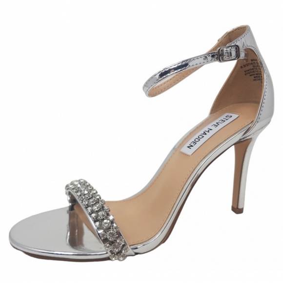 Steve Madden Brazen R Sandalette in silber