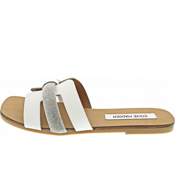 Steve Madden Edriah Pantolette in white multi