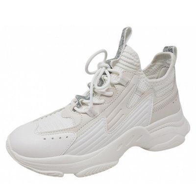 Steve Madden Matchbox Sneaker in white white Steve Madden Matchbox Sneaker in white white