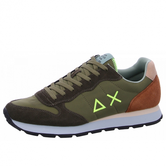Sun68 Tom Sneaker in 19 military green