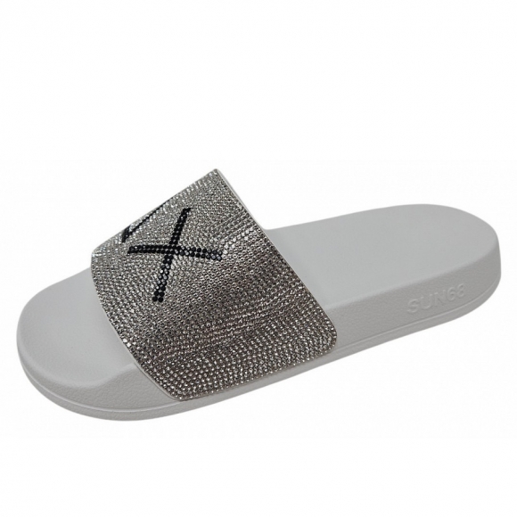 Sun68 Pantolette in white
