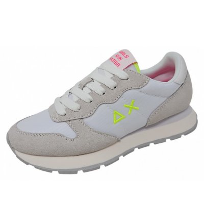Sun68 Sneaker in white fuxia flow Sun68 Sneaker in white fuxia flow