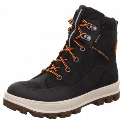 Superfit Tedd Schnürstiefel in schwarz orange