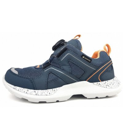 Superfit Rush Sneaker in blau/orange