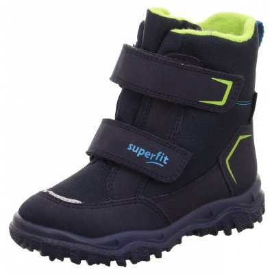 Superfit husky Klettstiefel in blau hellgrau