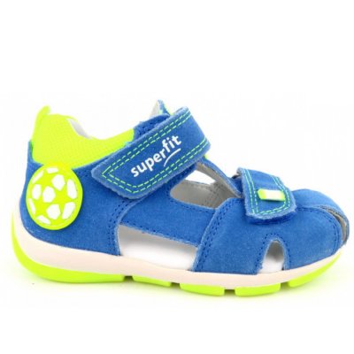 Superfit Freddy blau/grün M Sandale in BLAU/GRÜN
