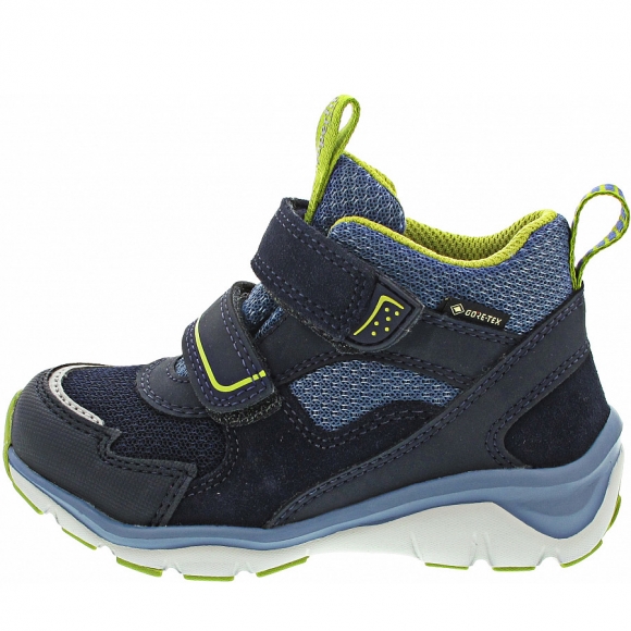 Superfit SPORT5 Klettstiefel in BLAU/HELLGRÜN