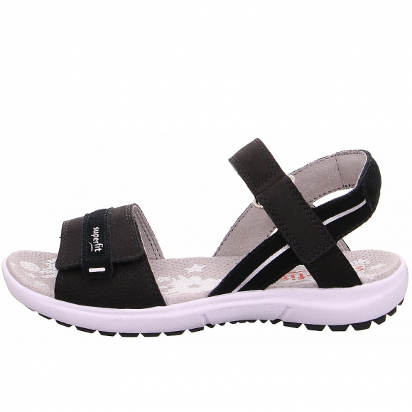 superfit Rainbow Sandalen in SCHWARZ