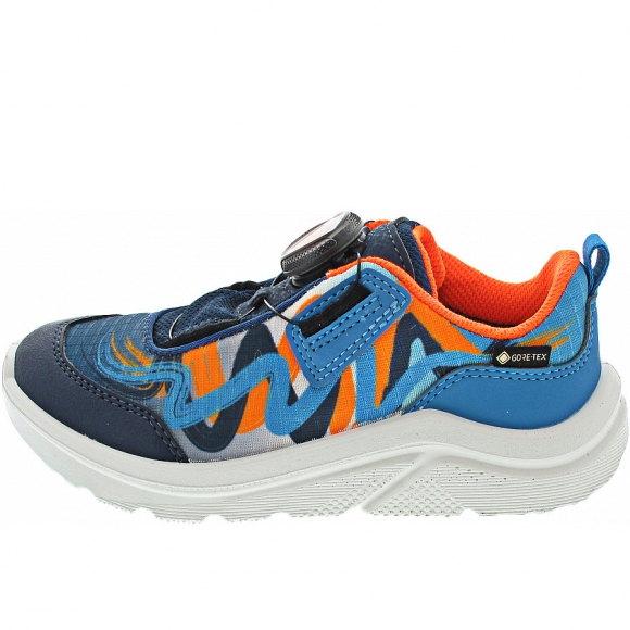 Superfit KICKS Sneaker low in BLAU/ORANGE
