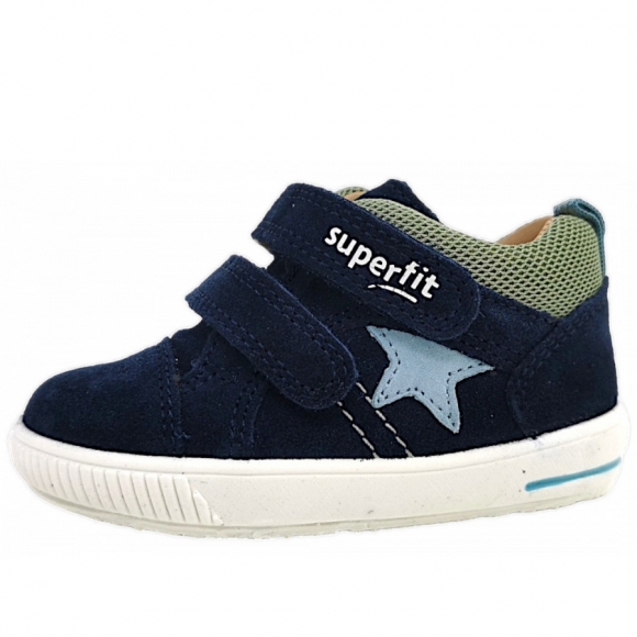 Superfit Moppy Lauflern in 8030 blau/grün