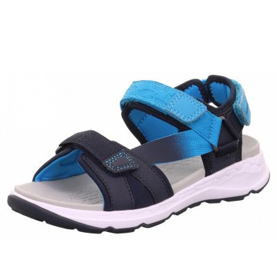 Superfit criss cross Sandale in blau türkise Superfit criss cross Sandale in blau türkise