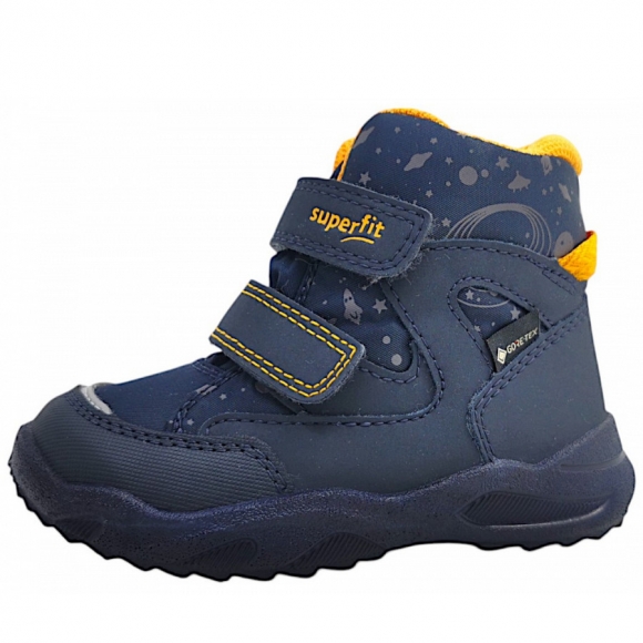 Superfit Glacier Stiefel in 8020 blau/orange