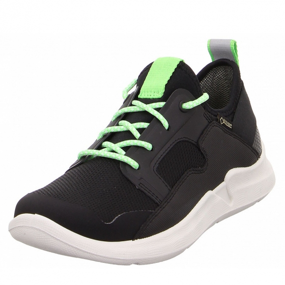 superfit Trainingsschuh/Textil \ THUNDE Schnürschuhe in SCHWARZ/GRÜN