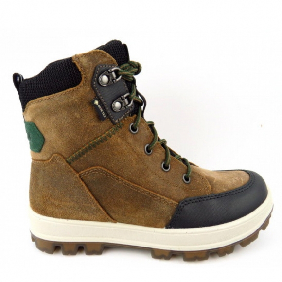 Superfit TEDD wide GTX Stiefel in BRAUN/GRÜN