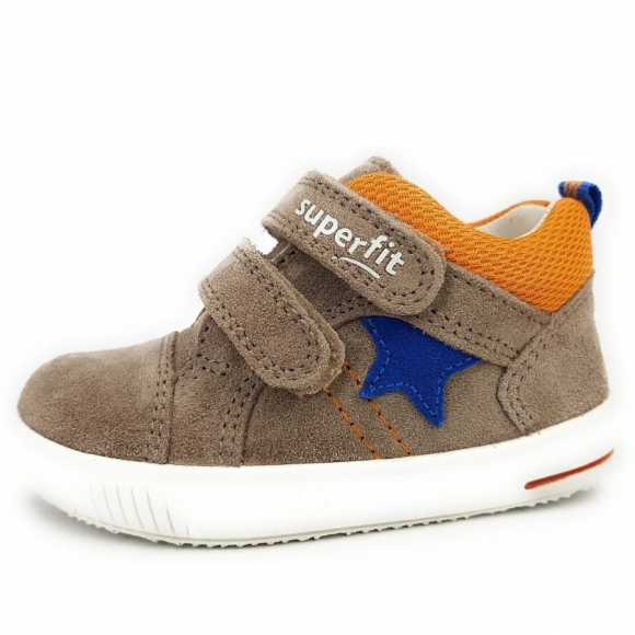 Superfit Moppy Klettschuh in 4000 beige/orange