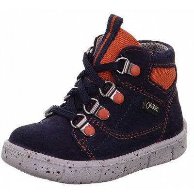 superfit Stiefelette Leder \ ULLI Schnürschuhe in BLAU superfit Stiefelette Leder \ ULLI Schnürschuhe in BLAU