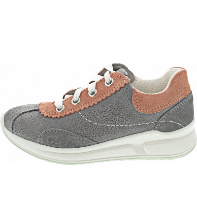 Superfit Merida Sneaker low in hellgrau-rosa