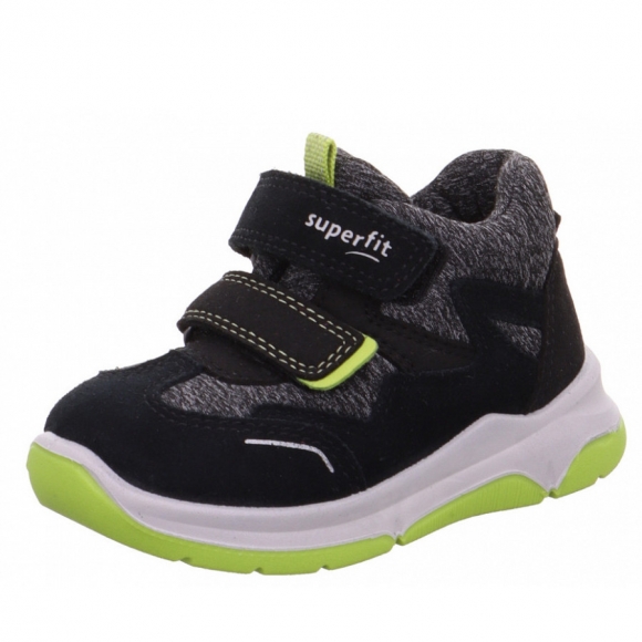 Superfit Klettschuh in schwarz