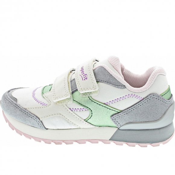 Superfit DASH Sneaker in WEIß/ROSA