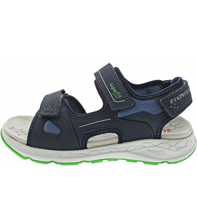 Superfit Criss Cross Sandale in blau-grün Superfit Criss Cross Sandale in blau-grün