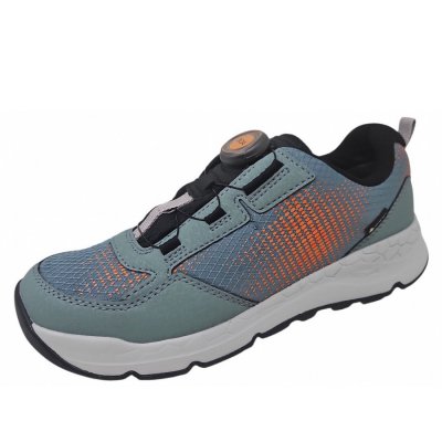Superfit Free Ride Sneaker in hellgrün orange