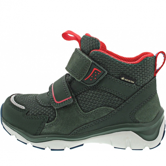 Superfit SPORT5 Klettstiefel in GRÜN/ROT