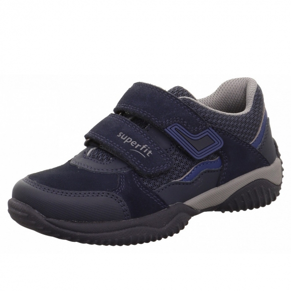 Superfit Storm Klettschuh in blau grau