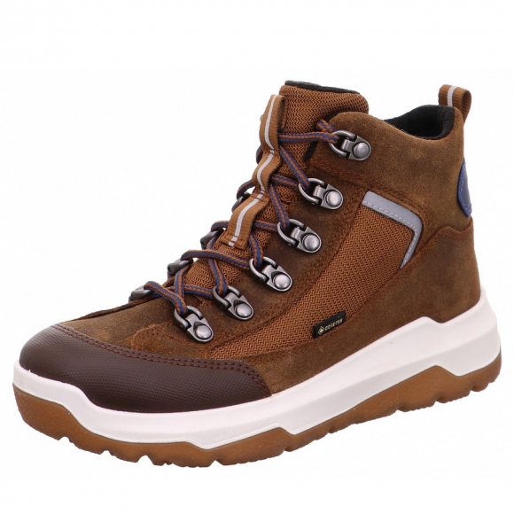 Superfit Space Schnürstiefel in braun blau