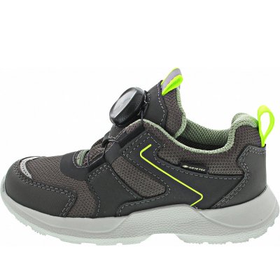 Superfit Rush Sneaker in grau-hellgrün
