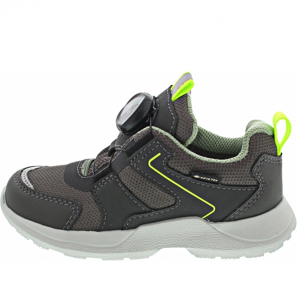 Superfit Rush Sneaker in grau-hellgrün