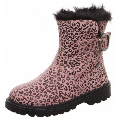 superfit Stiefelette Leder \ SPIRIT Stiefel in ROSA