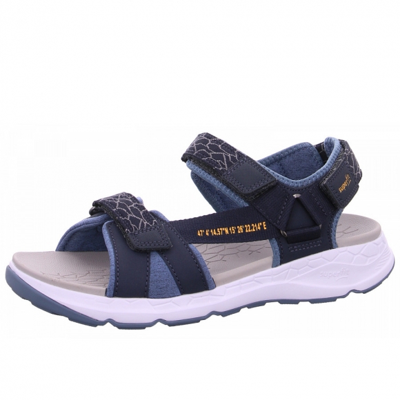 Superfit Criss Cross Sandale in 8010 blau