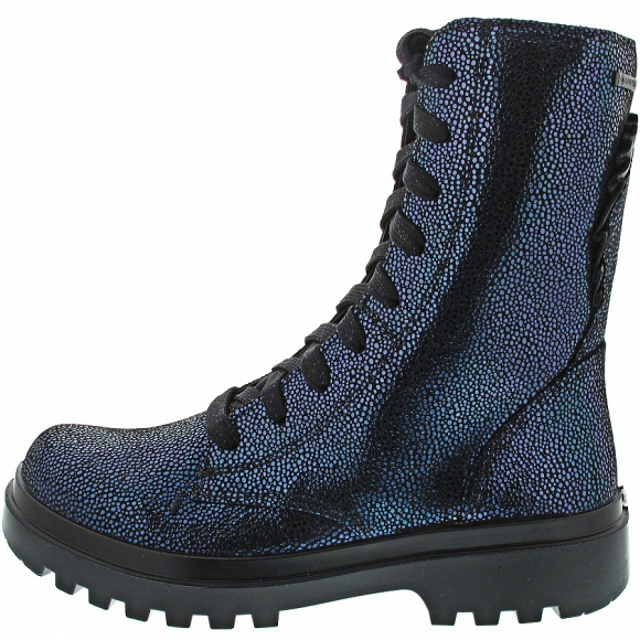 Superfit ABBY Schnürstiefel in SCHWARZ/BLAU