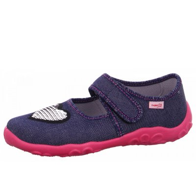 Superfit Bonny Hausschuh in 8000 blau