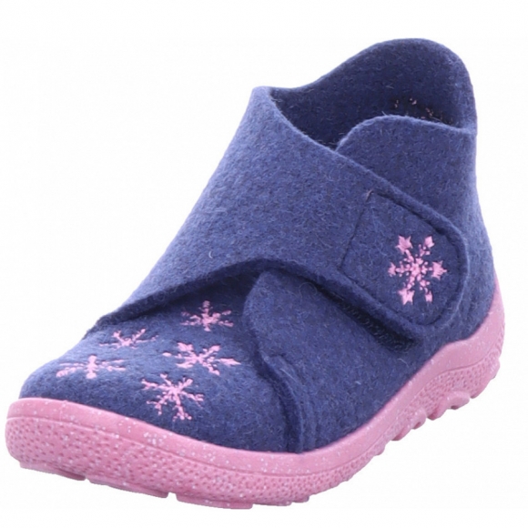 Superfit happy octi Hausschuh in blau