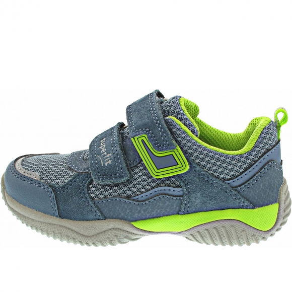 Superfit STORM Klettschuh in BLAU/HELLGRÜN