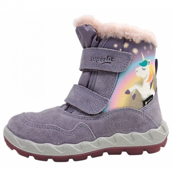 Superfit ICEBIRD Klettstiefel in LILA/ROSA 8530