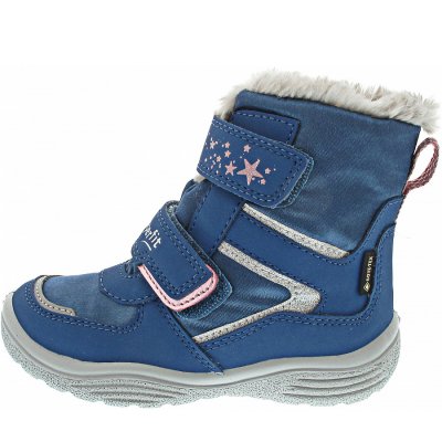 Superfit Crystal Klettstiefel in blau-grau