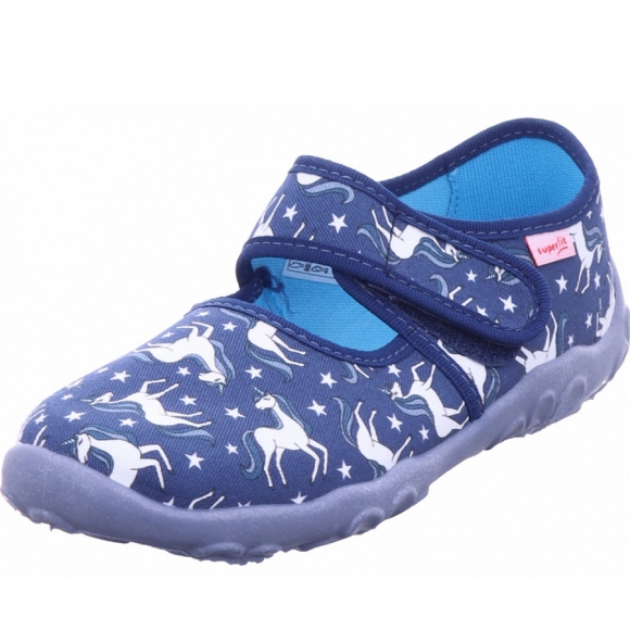 Superfit hausschuh textil \ bonny Hausschuh in blau