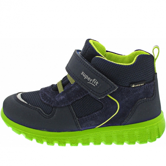 Superfit SPORT7 MINI Klettstiefel in BLAU/GRÜN