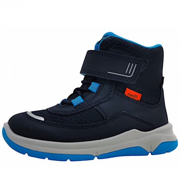 Superfit Cooper Klettschuh in blau/türkis 8000