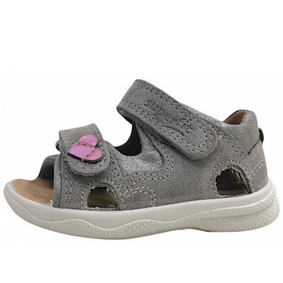 Superfit Polly Minilette in hellgrau/rosa 2500