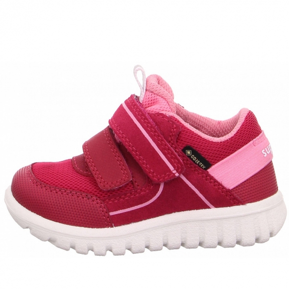 Superfit SPORT7 MINI Halbschuhe in ROT/ROSA