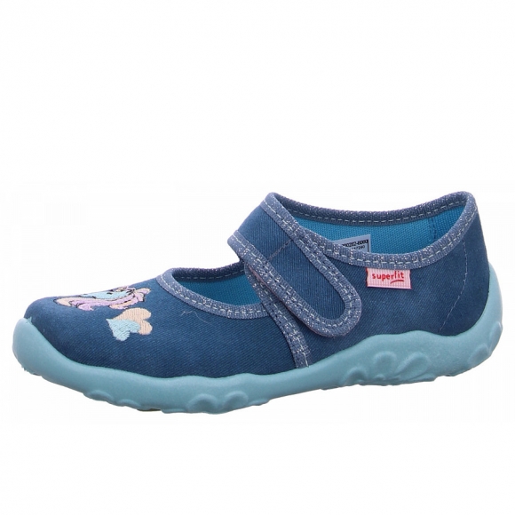 Superfit Bonny Hausschuh in 8080 blau